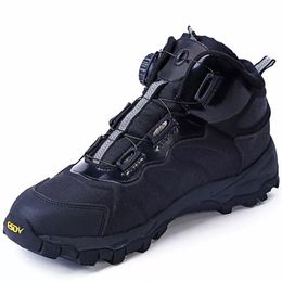 -Brand Tactical Militar Combate Outdoor Quick Reaction Boots Boa Lacing System Blindable Men Shoes Sapatos Armador Safety270m