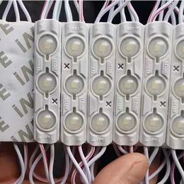 3 Leds 5730 SMD Led Modules With Lens 160 Angle Warranty 3 Years 1.5W High Brightness For Signboard 12V 7 Single Colours