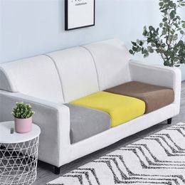 New Solid Colour sofa cover stretch seat couch Pillow Case Couch cover Loveseat Funiture all warp Towel slipcovers 210401