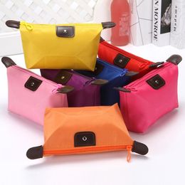 Top Quality Lady MakeUp Pouch Waterproof Cosmetic Bag Clutch Toiletries Travel Kit Casual Small Purse Candy Sport 9 Colours SN4307