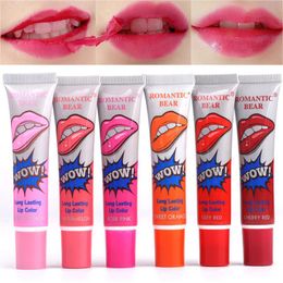 Lip Gloss Colors Peel Off Liquid Lipstick Waterproof Long Lasting Lint Mask Makeup Tattoo Lipgloss Lipsticks CosmeticLip