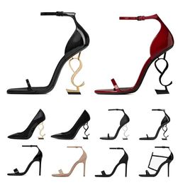 88Fashion Designer Sandals Womens High Heels Dress Shoes Ballet Luxury Red Leather Flat Work Wedding Party Boots Hot Boots 10cm