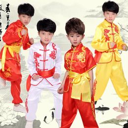 Children's Martial Arts Clothing Men And Women Tai Chi Exercise Clothes Costumes Students Performing