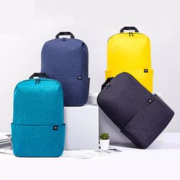 Xiaomi 20l рюкзак рюкзак 4 Уровень водяной репеллент 15,6 дюйма для ноутбука мешка для мужчин, женщины, туристические сумки, рюкзак - черный