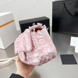Chanells Large CC Fashion Channelbags Women Bags Pink Designer Capacity Luxury One Shoulder Crossbody Chain Bag Classic Designer Handbags Shopping Tote Handbag Wa