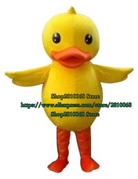 Mascot doll costume Factory Direct Sales Yellow Duck Mascot Costume Cartoon Anime Costume Party Holiday Celebration Christmas Gift 1212