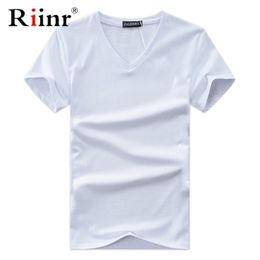 Short Sleeve T Shirt Men's Tops Tees V Neck Short Sleeve Slim Fit T-Shirt Men Casual Summer Tshirt Camisetas Plus Size S-5XL 220505