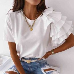 Blusas elegantes manga corta