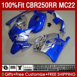 Injection For HONDA CBR250 CBR 250RR 250 RR CC 90-99 131No.26 MC22 CBR250RR 90 91 92 93 94 95 96 97 98 99 250CC 1990 1991 1992 1995 1996 1997 1998 1999 Fairing glossy blue