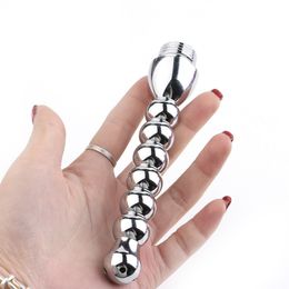 adult sexual toys Canada - 50% Off Discount 7 Bead Irrigator Adult Fun Products Metal Aluminum Alloy Anal Plug Backyard Toy Sexual Health