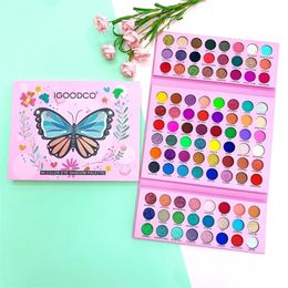 96 Colours Eye Beauty Colourful Eye Shadow Pallet Shimmer Matt Glitter For Girls Eyeshadow Pallette Waterproof Longlasting 220525