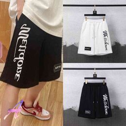 Men's Shorts Summer We11done Sports Shorts Men Women We11 Large Letter Shorts T220825