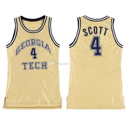 Nikivip Dennis Scott #4 Iman Shumpert #1 University of Tech College Retro Basketball Jersey Mens Stitched Custom Any Number Name Jerseys