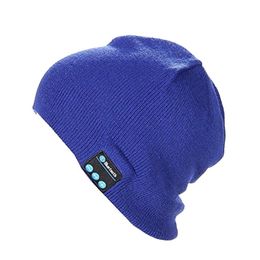 Berets Women Men Wireless Smart Bluetooth Knitted Talking Beanie Cap Casual Winter Unisex Music Headphones Warm Beanies Hats CP0322Berets