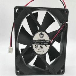 PL92B12H DC12V 0.28A 9025 2-wire high-volume cooling fan