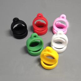 cigarette silicone ring UK - Ecig Vape Band Silicone Ring Colorful Decoration Bag Protection Rubber Rings Fit E Cigarette Tank Atomizers Disposable Pod Device