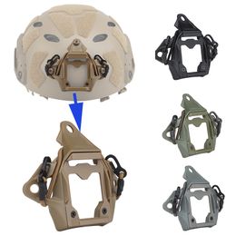 Outdoor Airsoft Paintball Shooting Fast Helmet Accessory Tactical NVG Mount Base Metal VAS Shroud NO01-105