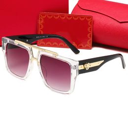 Designer Carti sunglass designer sunglasses men sun glasses Classic Eyeglasses Goggle luxury Outdoor Beach Sun Glasses For Man Woman fashion sunglasses