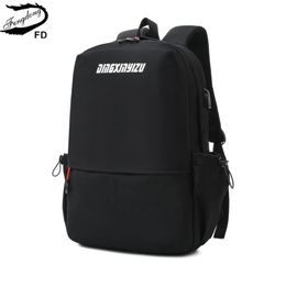 Fengdong high school bags for boys bagpack student waterproof school backpack teenage boy book bag schoolbag sports bag rucksack LJ201225