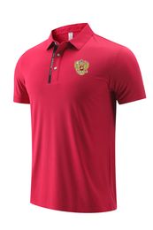 22 Russia POLO leisure shirts for men and women in summer breathable dry ice mesh fabric sports T-shirt LOGO can be Customised