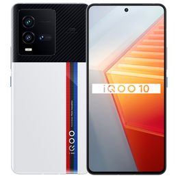 Original Vivo IQOO 10 5G Mobile Phone 8GB 12GB RAM 256GB 512GB ROM Snapdragon 8 Plus Gen 1 50MP AF NFC Android 6.78" Full Screen Fingerprint ID Face Wake Smart Cellphone