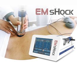 2 In 1 Emshock Wave Physical Shockwave Therapy Equipment EMS Muscle Stimulator Massager System Extracorporeal For Pain Relief ED Erectile Dysfunction Treatment