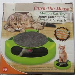 Pet Toy Cat Tray Interesting Rotating interactive toy Chihuahua Puppy Pet Products Electronic Products Pet Supplies Accessories 201111