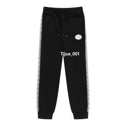 22FW Italy High End Designer High Street Side Webbing Pants Man Relaxed Sport Jogger Elastic Waist Trousers Spring Autumn Fashion Casual Sweatpants TJAMKZ021