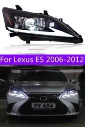 Headlight all LED for Lexus ES300 LED Head Light 2006-2012 Headlights ES240 ES350 DRL High Beam Daytime Running Lights