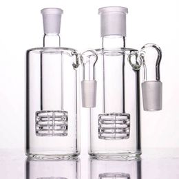 Cage percolator ash catcher 14mm 18mm hookahs accessories clear glass for water pipe bongs oilrig dab rig water pipes accessories