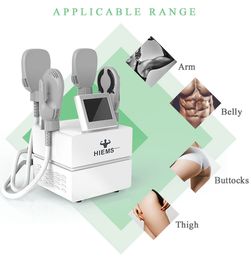 High-intensit Focused Electromagnetic Other Beauty Equipment Air Cooling Tech HIEMT EMS EMT Body Sculpting Slimming Muscle Stimulator Machine For Commercial