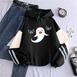 Harajuku Open World Adventure Game Genshin Impact Hu Tao Kawaii Cartoon Women Hoodies Aesthetic Streetwear Men Winter Sweatshirt 220817