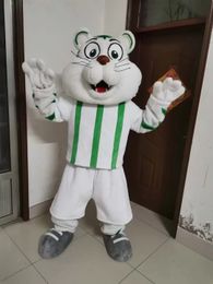White Tiger mascot Costume for Party Cartoon Character Mascot Costumes for