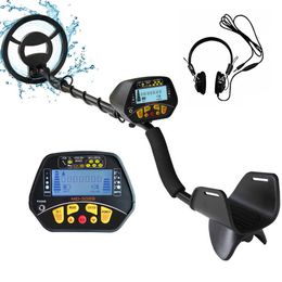 Metal Detector MD-3028 High Sensitivity Outdoor Gold Digger with LCD Display Waterproof Coilfor Beginners kids detector