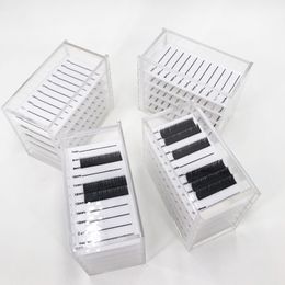 False Eyelashes Storage Box Acrylic Pallet Lash Holder For Eyelash Extension Organizer Lash Display Stand Makeup Cosmetic Tools