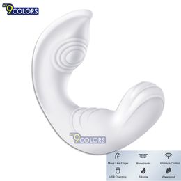 MY9COLORS Vibrators for Men Prostate Massager Finger Like Movement Anal Plug Waterproof Powerful Remote Gay Couple sexyy Toys