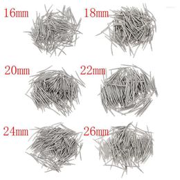 Repair Tools & Kits 200pcs Silver Curved Spring Bar Pins Link For Watch Band 16-26mm Hele22