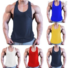 Men s Sportswear Tank Top Gym Singlet Training Bodybuilding Streetwear Male Sleeveless Fitness Vest 220624