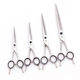 55quot 6quot 7quot 8quot JP Stainless Straight Scissors Cutting Shears Dog Grooming Scissors Professional Pet Scissors An6414308