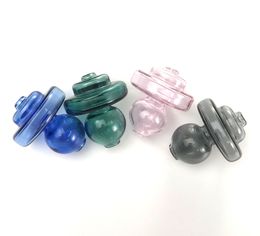 OD 35mm New 2022 UFO Style Heady Glass Bubble Dab Rigs Carb Caps Dry Herb Smoking Accessories Tobacco Tools For Bevelled Edge Quartz Banger Nails