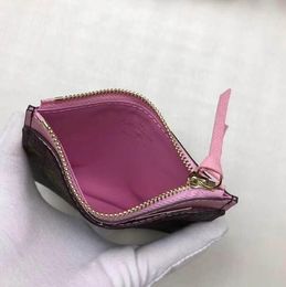 Top Quality Genuine Leather Credit Card Holder Wallet Business Men/Women Folded Small Money Bag New Arrivals with box