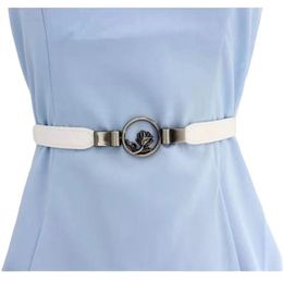 Belts Korea All-match Decorative Corset Girdle Belt Dress Coat Wide Waist Bandage Ladies Thin Elastic Corsets For WomenChain