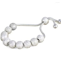 Sports Basketball Bracelet Adjustable Slide Color Bracelets For Women Fitness Jewelry Femme 2022 Trendy Link Chain