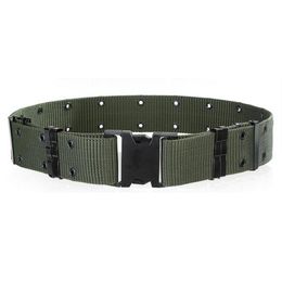Belts High Quality Nylon Climbing Buckle Outdoor Movement Camouflage Army Green For Male Men FS0418