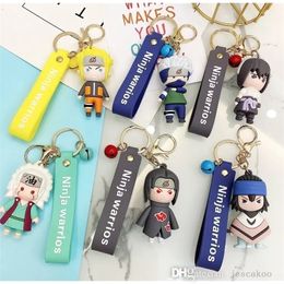 Fidget Toys Cartoon Keychain Pendant 3D Japanese Animation Key Chain Small Gifts Wholesale