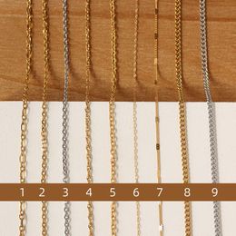 Chains Amaiyllis 18K Gold Thick Chain Choker Necklace Collar Statement Hip Hop Chunky For Women Jewelry