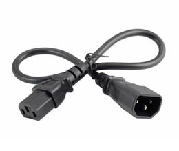 Adapter Cord, IEC 320 C14 Male to C13 Female Power Extension Cable for PDU UPS about 30CM/5PCS