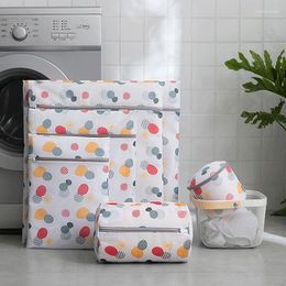 Printed Underwear Washing Bag Folding Bra Laundry Bags Room Organizer Travel Clothes Storage Tools Environmental Protection