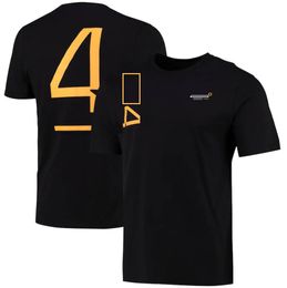 2022 F1 T-Shirt Work Racing Suit Car Custom Team Short Sleeve T-Shirt Fan Quick Dry Short Sleeve Crew Neck Sports Breathable Top