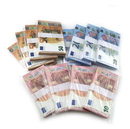 Party Supplies 2022 Fake Money Banknote 10 20 50 100 200 500 Dollar Euros Realistic Toy Bar Props Copy Currency Movie Money Faux-billet246iAQCI